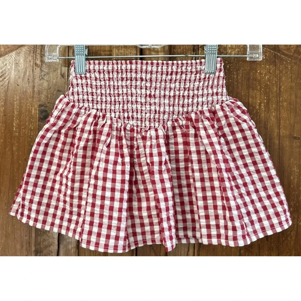 NWT Gymboree Nantucket Charm Seersucker Skort & Top 2pc Outfit Sz 8 New